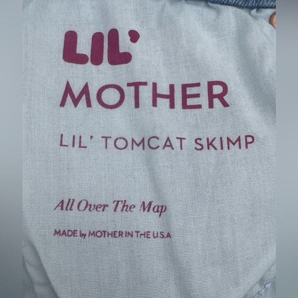 MOTHER LIL’ THE TOMCAT SKIMP JEANS ALL OVER THE MAP SIZE 26 - Picture 14 of 16